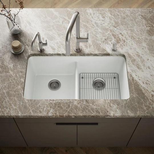 Kohler K-8199-CM3 Composite Kitchen Sink - MSRP $550