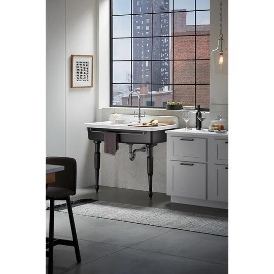 Kohler K-21104-P5 Enameled Cast Iron Table Legs - MSRP $657