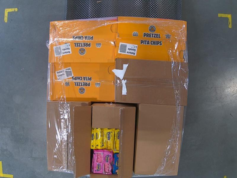 Grocery - Pretzelized Pretzel Pita Chips, Lindt Mini Bunny, Peeps Marshmallow Chicks - MSRP $6,968