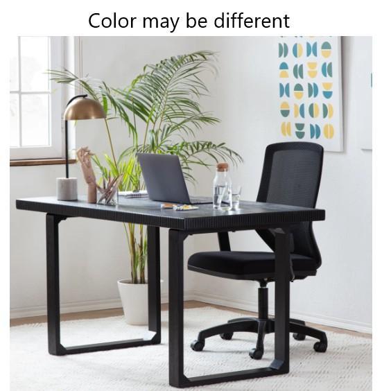 Furniture - Urbana Writing Desk, Litta Upholstered Platform Bed, Bassheva Acrylic Coffee Table - MSRP $2,185
