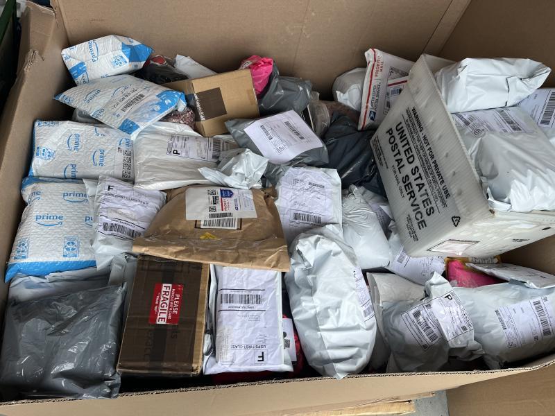 20 Units - Lost Mail, Undelivered Post, Wholesale Packages Merchandise Returns