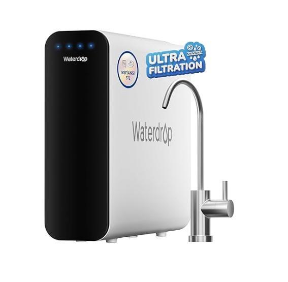 Waterdrop TSU Ultra Filtration Under Sink Water Filter System, Traveler's Choice Pagosa Hardshell Luggage - MSRP $1,323