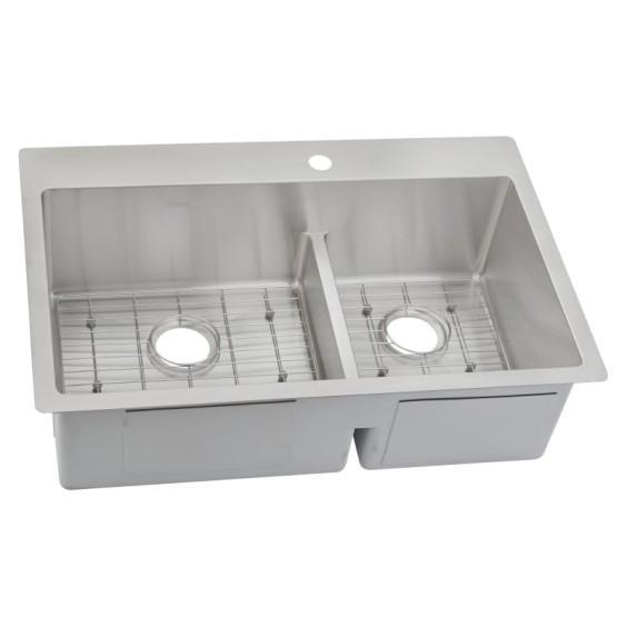 Fixtures - Elkay Kitchen Sink, Visual Comfort Chandelier, Summit Compact Refrigerator - MSRP $9,756