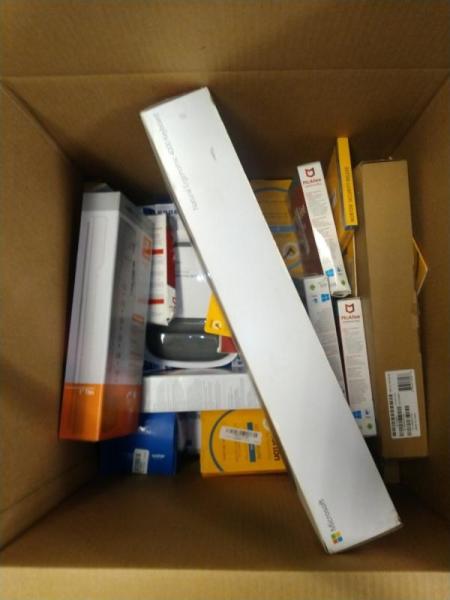 NEW - Electronics - Microsoft Sculpt Keyboard, Norton Security Software, Belkin Surge Protector - MSRP $2,545