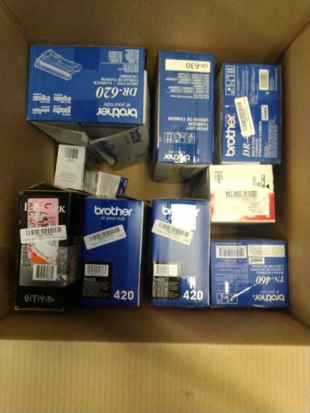 Printer Ink & Toner - Brother, Canon - MSRP $1,397