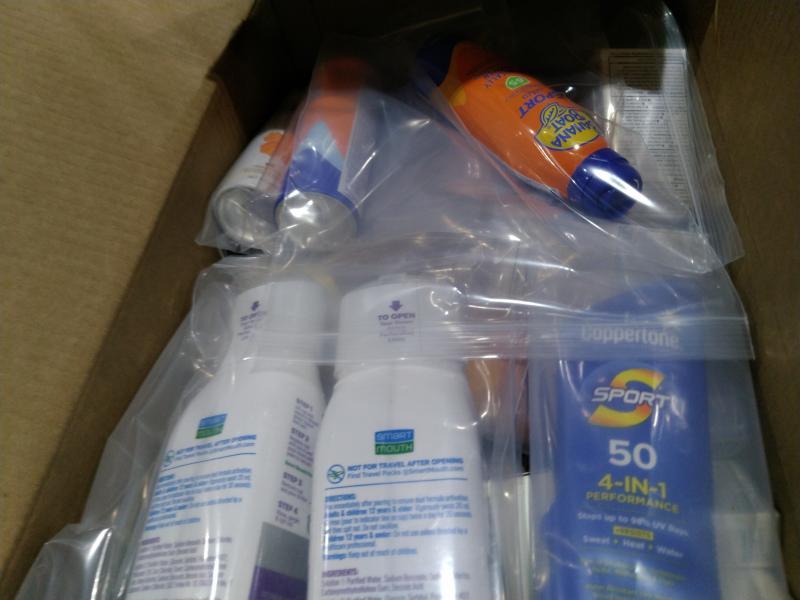 Health & Beauty - Banana Boat Sunscreen, OneTouch Ultra Blue Test Strips, Eucerin Sun Advanced Sunscreen - MSRP $10,628