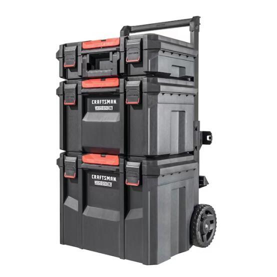 Craftsman Versastack Rolling Tool Box, EGO String Trimmer Kit, Toro Blower Vacuum - MSRP $3,309