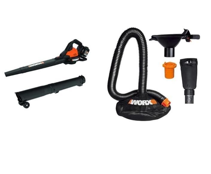 WORX Cordless 3-in-1 Leaf Blower, Retevis MateTalk C4 2-Way Radio Long Range, Warmiehomy Velvet Desk Chair -MSRP $2,176