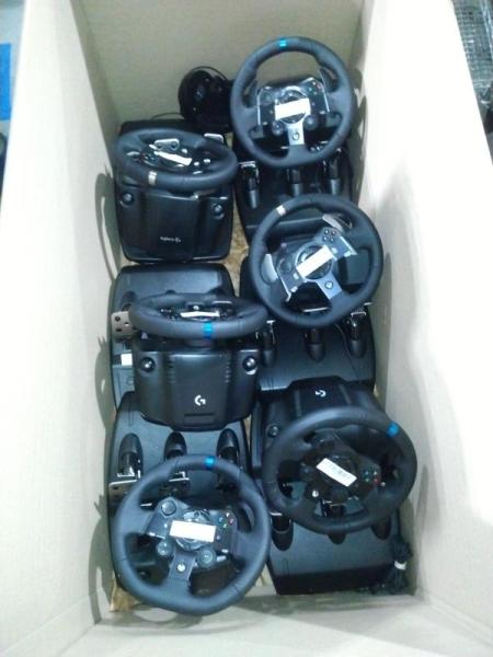 Consumer Electronics - G923 RACINGWHEEL PEDALS, Logitech G920 Wheel - MSRP $2,029