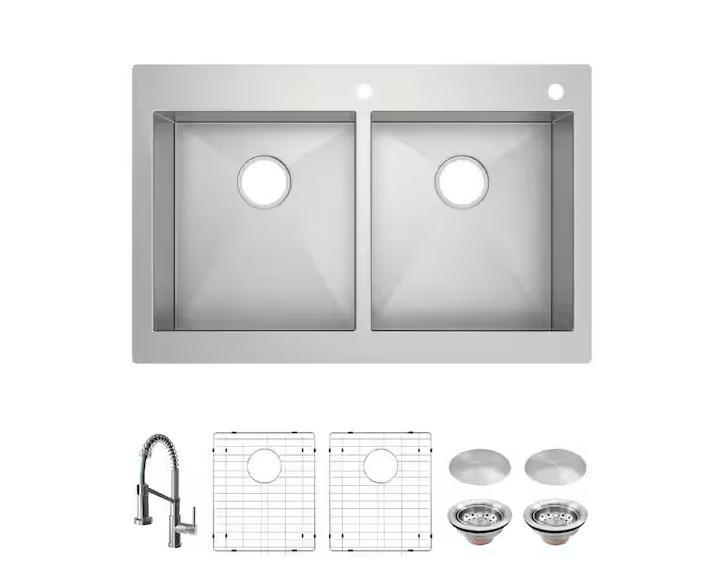 Plumbing -  Glacier Bay, Dovelina, Simply - Est Retail $1,448- 1plt