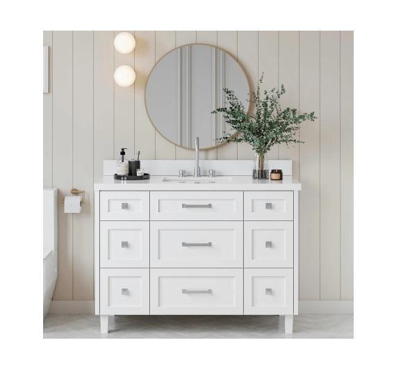 Vanities & Plumbing - Ariel, Miseno, Kohler, DreamLine - MSRP $5,281
