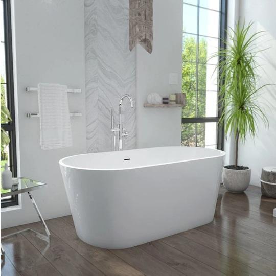 DreamLine BT60X2960C30 Acrylic Soaking Bathtub - MSRP $1,069