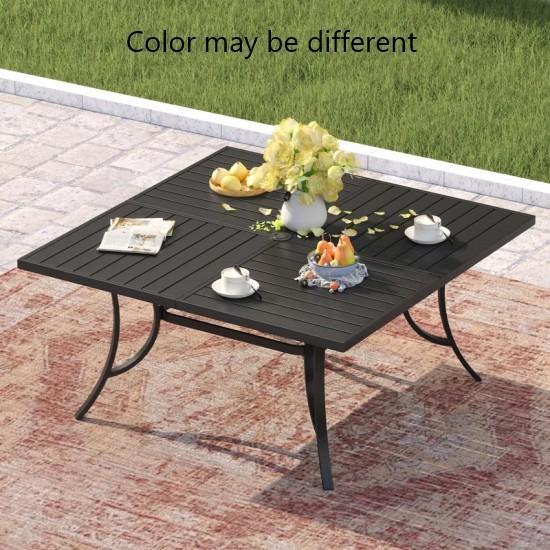 Furniture - Lark Manor Outdoor Dining Table, Palma Nightstand, Zara Square Coffee Table - MSRP $2,071