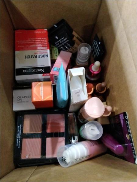 Health and Beauty - Olaplex Hair Oil, NYX Eyeshadow Palette, Maybelline Mascara - MSRP $917