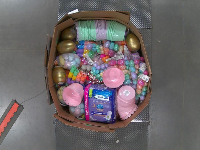 General Merchandise - Sega Sonic Hedgehog Plush Basket, Festive Voice Eggs in an Egg - MSRP $2,267