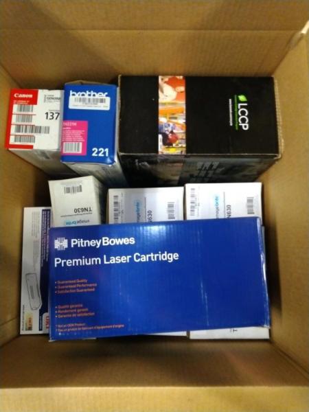 Printer Toner - Lexmark, Okidata, Canon, Dell, Brother, Image Brite, Pitney Bowes - MSRP $2,227