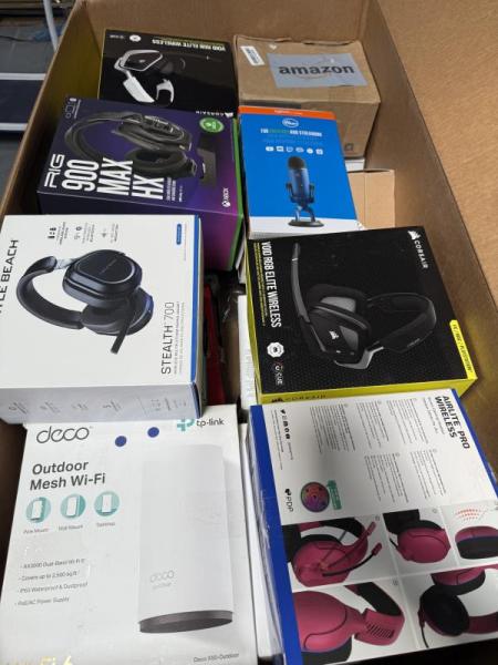 Electronics - msi, Dell, Logitech, Yale, SteelSeries - MSRP $21,395