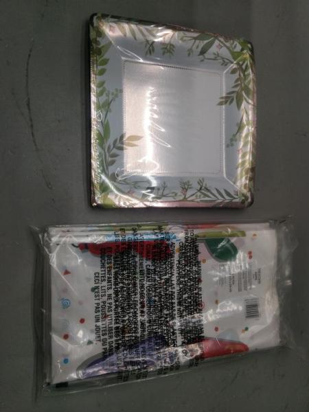General Merchandise- AMSCAN - Generic Happy Birthday Table Cover - MSRP $2,106