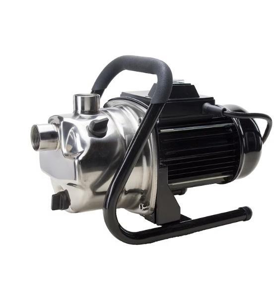 Utilitech 1HP 115V 13gal Stainless Steel Lawn Pump, Wagner Control Pro 130 Electric Station Paint Sprayer - MSRP $3,066