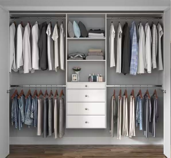 Flooring & Rugs - Closet Evolution, Kraft Tool Co., Hampton Bay - Est Retail $1,577- 1plt