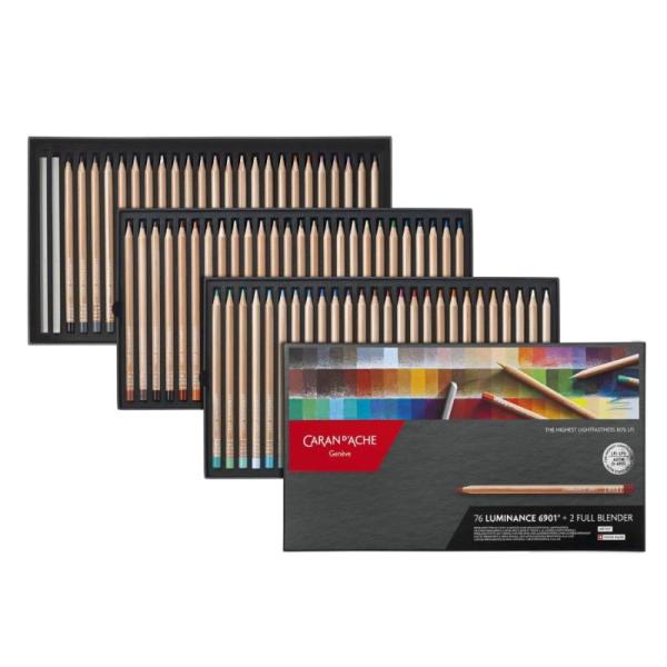 Office Products - Caran d'Ache Colored Pencil Set, Smart Digital Calendar, Sayglossy Freezer Labels - MSRP $3,944