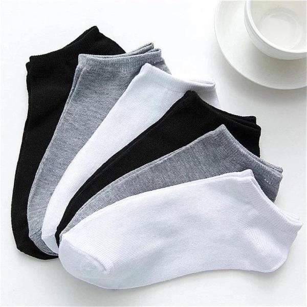 500 Pairs -Low Cut Ankle Socks for Men & Women Cotton