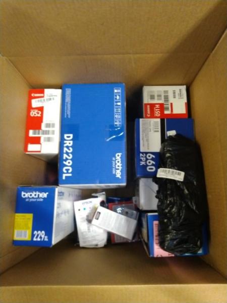 Printer Toner & Ink - Brother, Xerox, Canon, Lexmark, Epson - MSRP $2,418