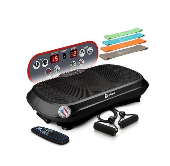 Lifepro Waver Vibration Plate Exercise Machine, Westinghouse 16" 15Amp 2n1 Electric Dethatcher & Scarifier -MSRP $1,012