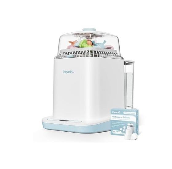 Papablic Bottle Washer Pro Bottle Wash/Sterilize/Dryer, Hazli Matrix AirCell 4in Memory Foam Mattress Pad- MSRP $1,774