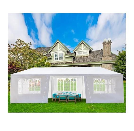 Trygoal 10x30 Party Canopy Tent, VECELO Full Platform Bed Frame, 3pc Patio Furniture Set, CRAFTSMAN Chest - MSRP $1,549