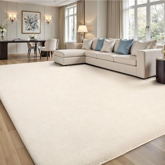 Sour Lemon 6x9 Area Rug, Andency Ruffle Comforter Set, Invenho Orthopedic Dog Bed - MSRP $1,869
