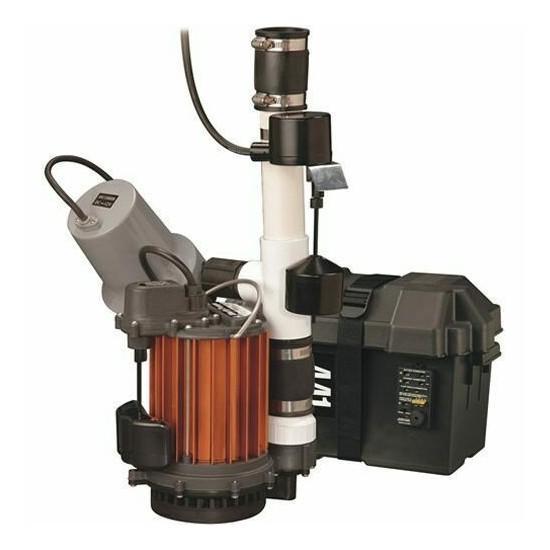 Liberty Pumps PC257-441 Backup Sump Pump System - MSRP $701