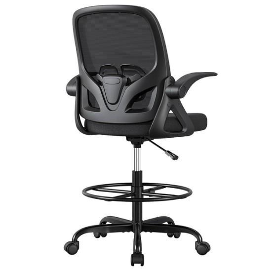 Orrsaker Drafting Chair, Auxbeam Light Bar, Huuger L-Shaped Desk - MSRP $2,224