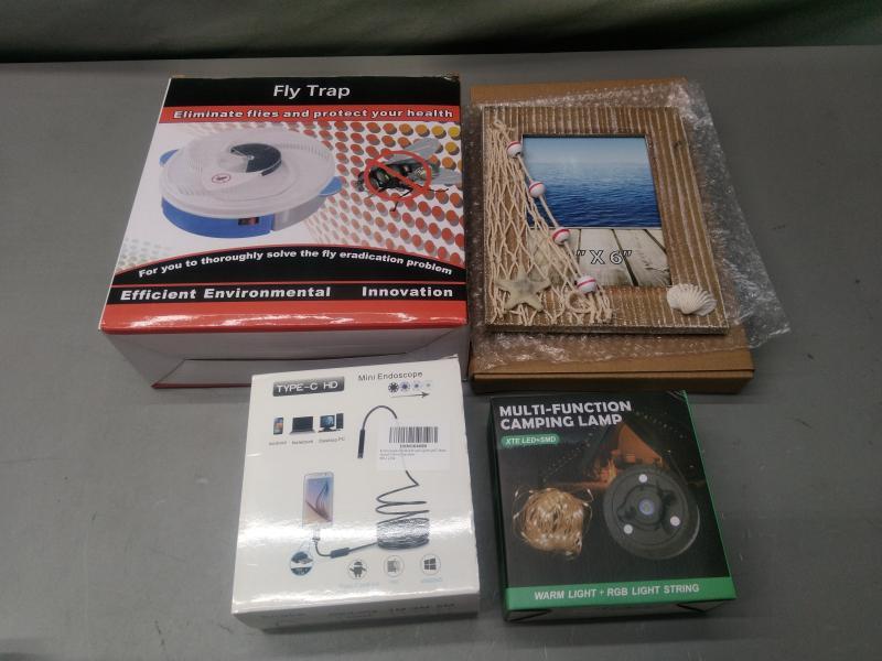 General Merchandise - Portable Aluminum Socket Holder, Children's Night Lamps, Vinyl Wall Clocks - MSRP $2,116