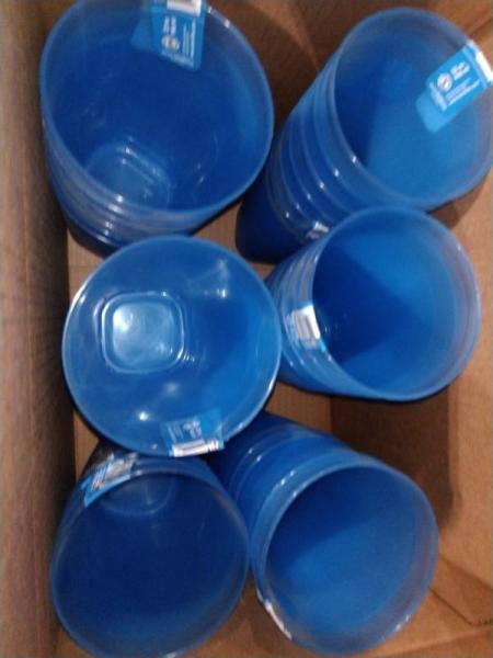 General Merchandise- Home Smart Wooden Toothpicks, New 809353 Sterilite Tumblers, Brillo Basics Cleaner - MSRP $1,059
