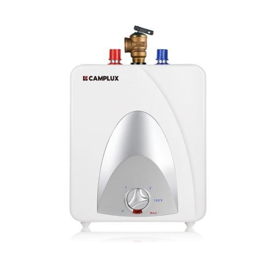 CAMPLUX Electric Tank 1.3gal Under Sink Instant Hot Water Heater, W3SP15932S Above-Ground Pool Pump - MSRP $1,298