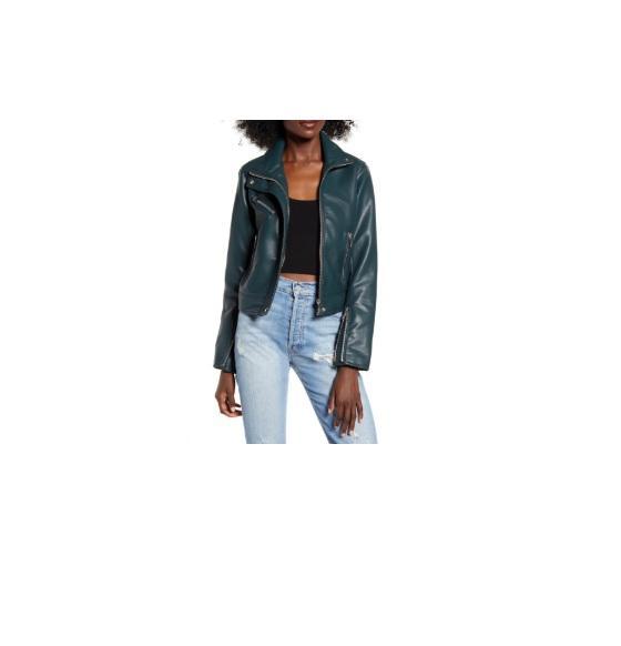 BlankNYC the Essentials Faux Leather Moto Jacket & Assorted Apparel - Original MSRP $258
