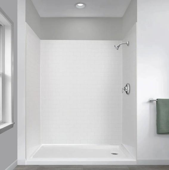 Miseno MSW784834-GP Alcove Shower Wall Kit - MSRP $719