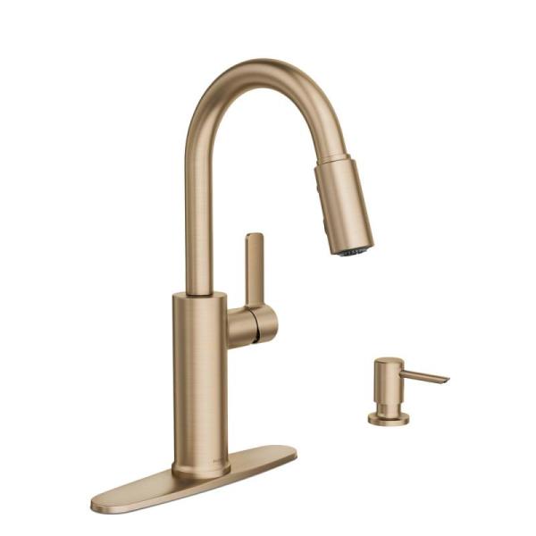 1 Pallet of Kitchen Sink Faucets by Moen, Assorted Finishes - MSRP $25,313