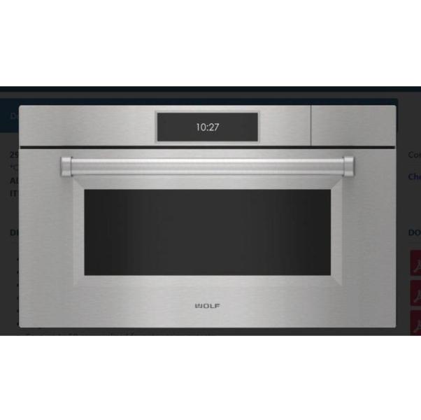 Wolf Stainless Steel Drop Down Single Oven - MSRP $8,135