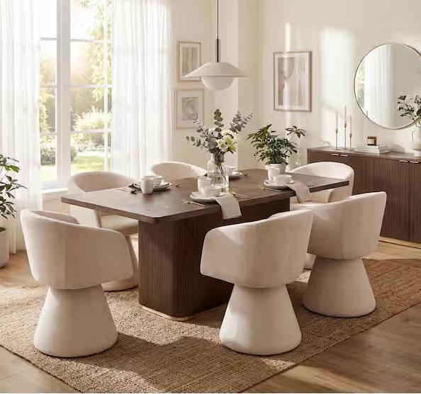 Home Decor - CHRISTOPHER KNIGHT HOME 7pc Dinning Set, Noble House, BYBLIGHT, HDC, StyleWell - Est Retail $3,649