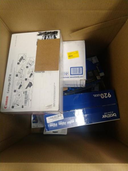 Electronics - Brother Toner Cartridges, Apple Pencil, Apple AirPods, Epson Ink Cartridges - MSRP $2,549