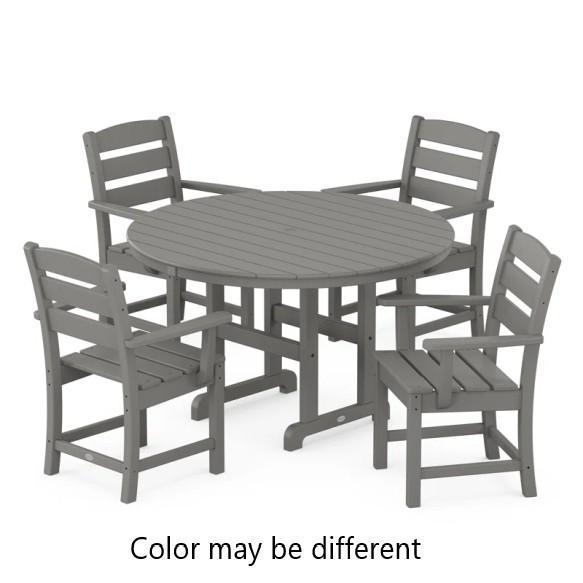 Furniture - Lakeside Patio Dining Set, Ainesh 3 Piece Coffee Table Set, Azir Side Chair - MSRP $3,462