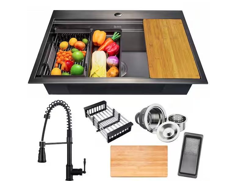 Plumbing - AKDY, Glacer Bay, SINKOLOGY - Est Retail $1,658- 1plt
