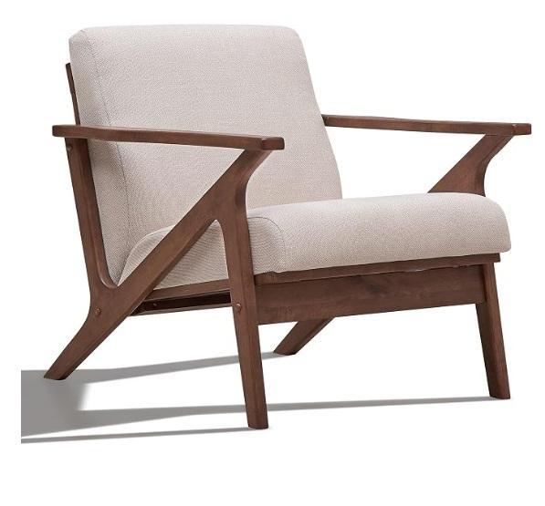Furniture - Zola Lounge Chairs/Cushions Walnut/Beige, Black Coffee Tabletop & More - MSRP $1,610