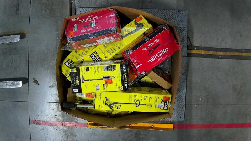 Tools & Hardware - Milwaukee M18 FUEL 500CFM 18V Brushless Cordless Leaf Blower, RYOBI, RIDGID - Est Retail $6,897
