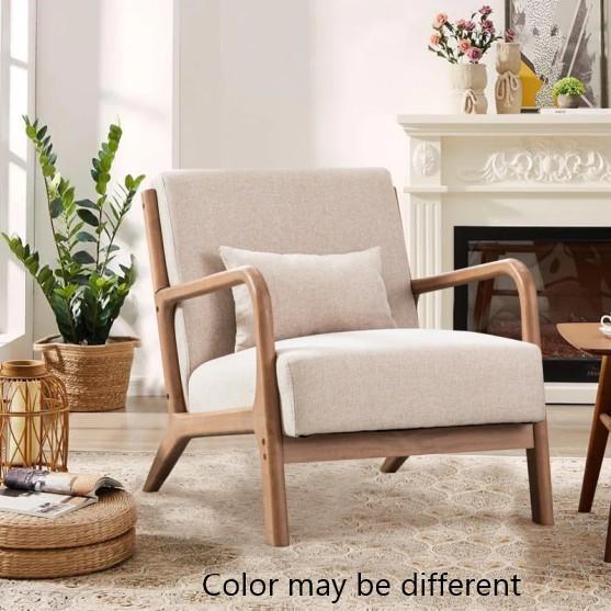 Furniture - Hertford Linen Armchair, Golphin Ottoman with Storage, Kiwi Power Recliner - MSRP $1,452
