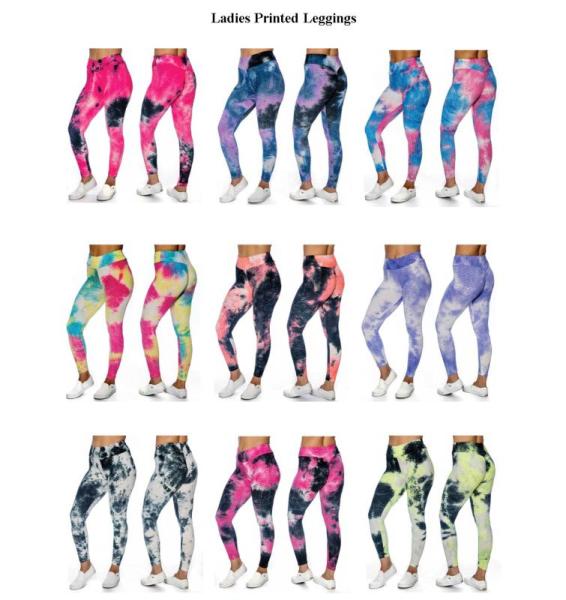 Wholesale Lot of 36 New Stretch Leggings - Great Styles & Colors!