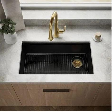 Kohler K-33710-CM1 Stone Composite Kitchen Sink - MSRP $664