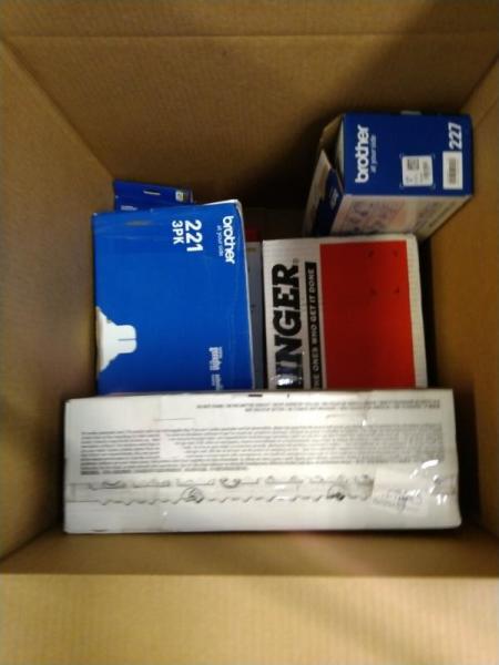 Electronics - Epson Document Scanner, Brother Inkjet Printer, Sharp Color Printing Calculator - MSRP $2,409